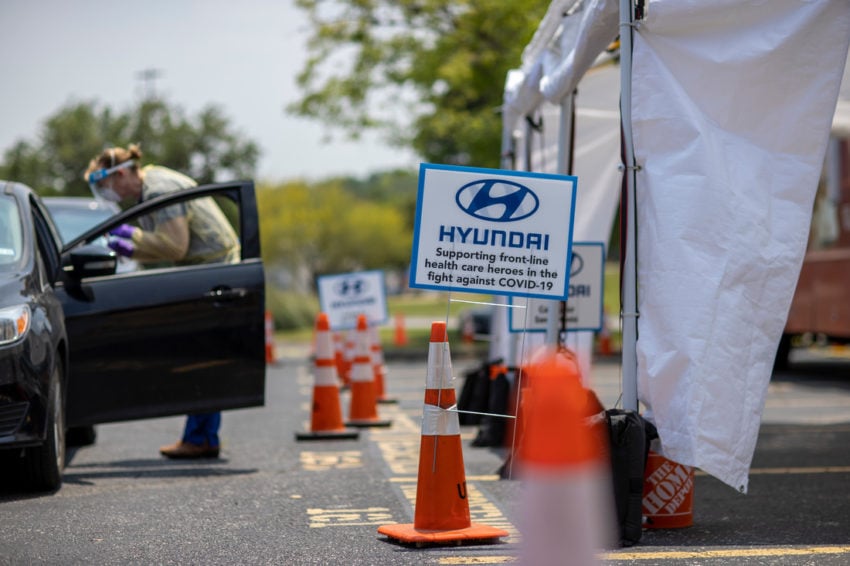 Hyundai Donation Provide COVID Testing in Montgomery & Lowndes County